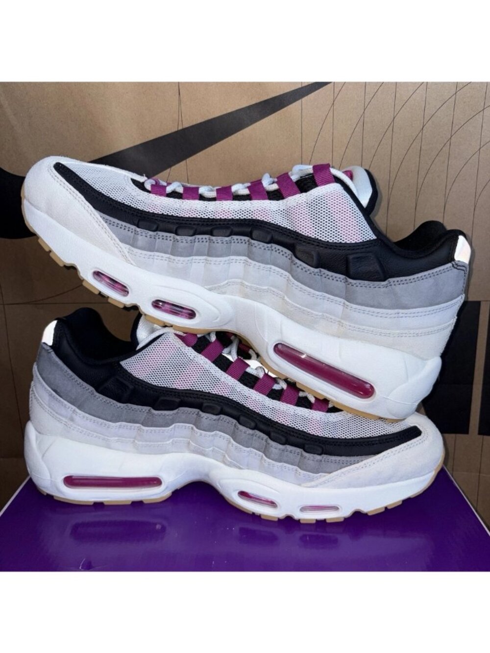 NEW Jordan Air Max 95 SB Cactus Flower Size 13 Men’s HF7545-100 - Picture 2 of 6